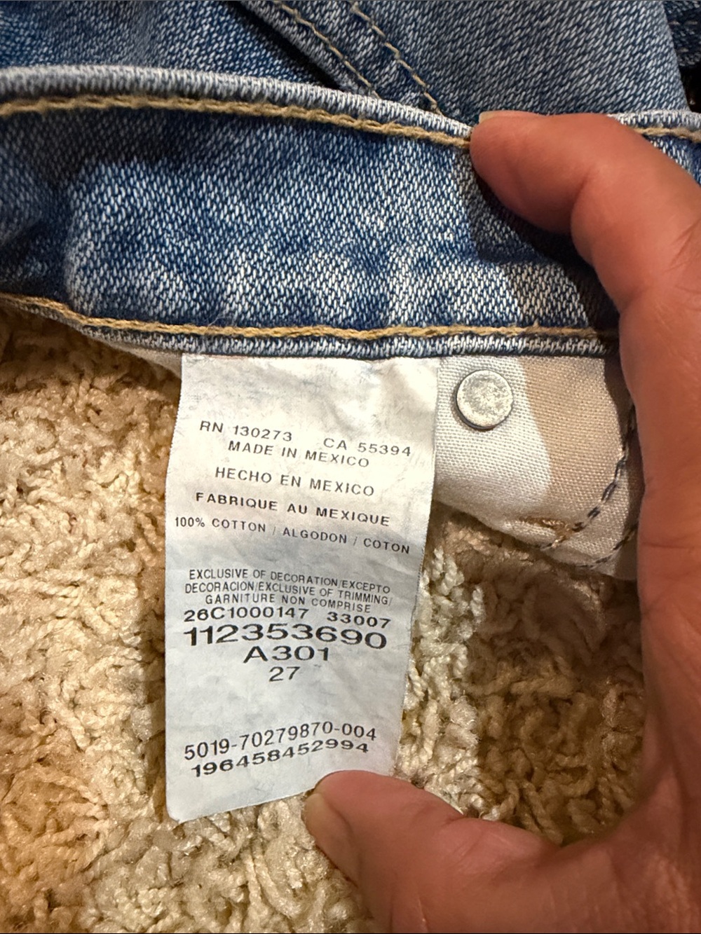 Wrangler Reworked High Waist Cutoff Shorts - Picture 3 of 3